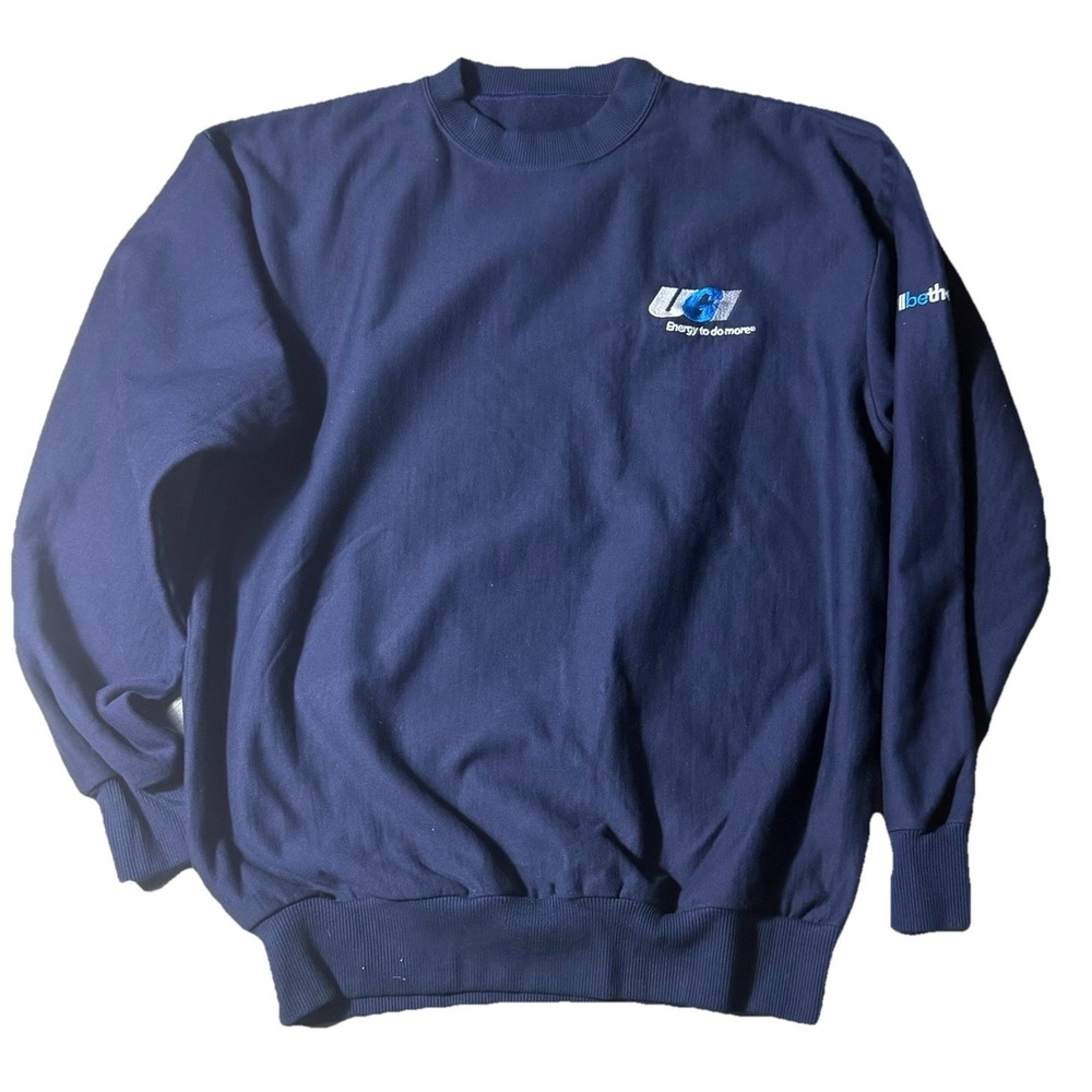 Tyndale Utility‎ Sweatshirt L Navy Made USA